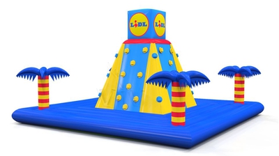 Альпинистская горка &laquo;Lidl&raquo;